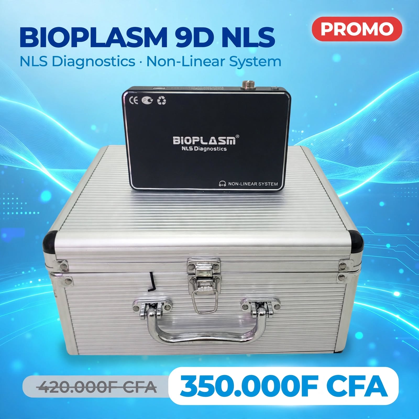 Scanner BIOPLASM 9D NLS - Analyseur des organes et cellules par biorésonance